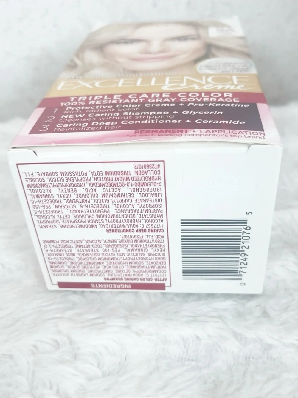 L’Oréal Paris Excellence Creme 9A Light Ash Blonde Permanent Hair Dye Gray Cover